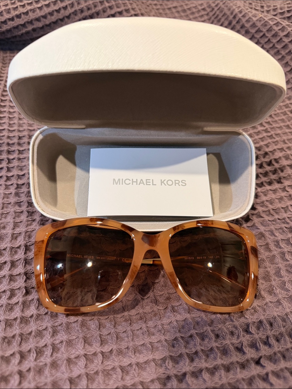 Michael Kors Tortoiseshell Sunglasses - Brown Lenses brand new without tags